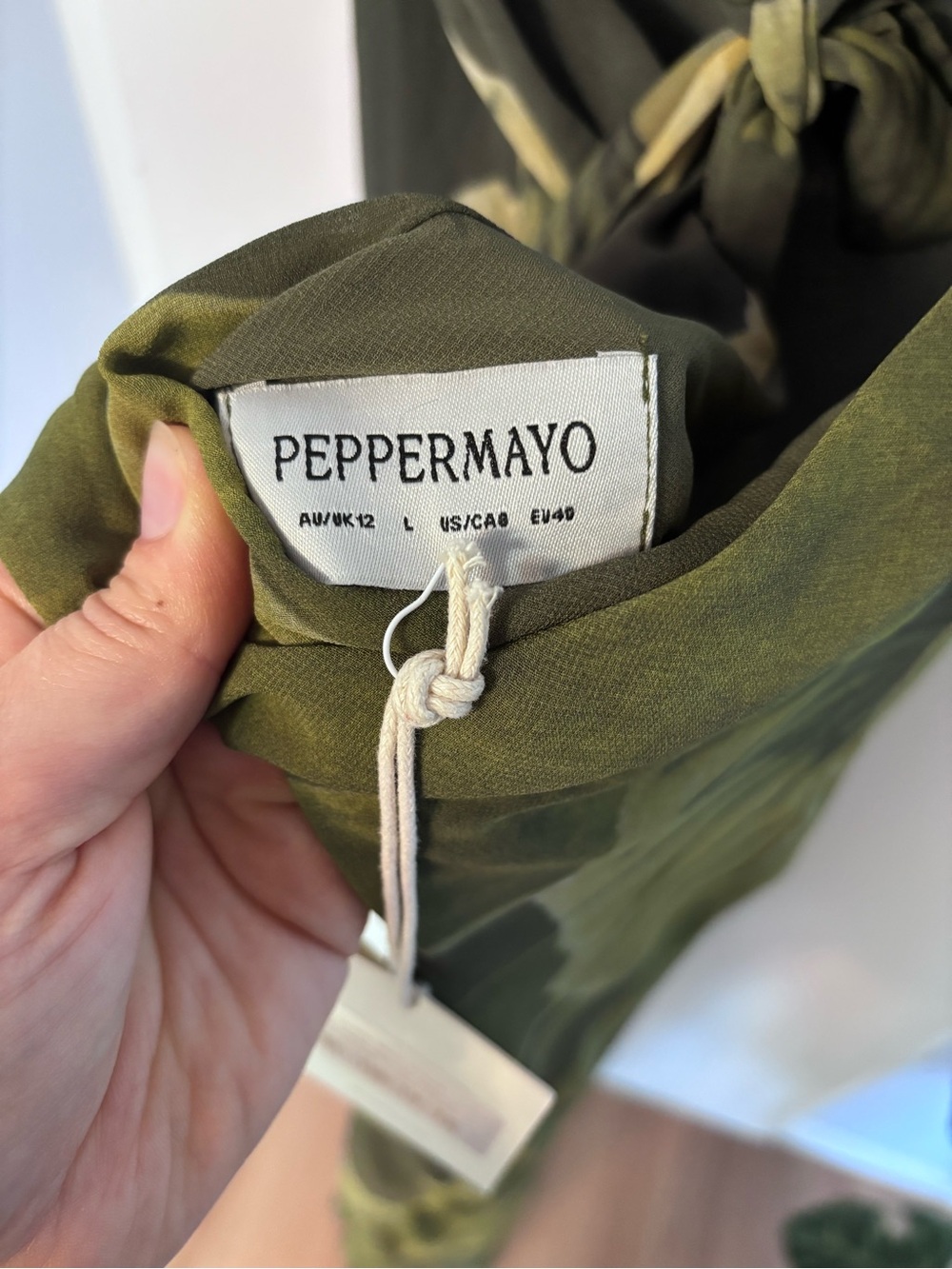 NWT Peppermayo Nettle Maxi Dress in Tropical Floral - Picture 11 of 12